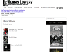 Tablet Screenshot of dmlowery.com